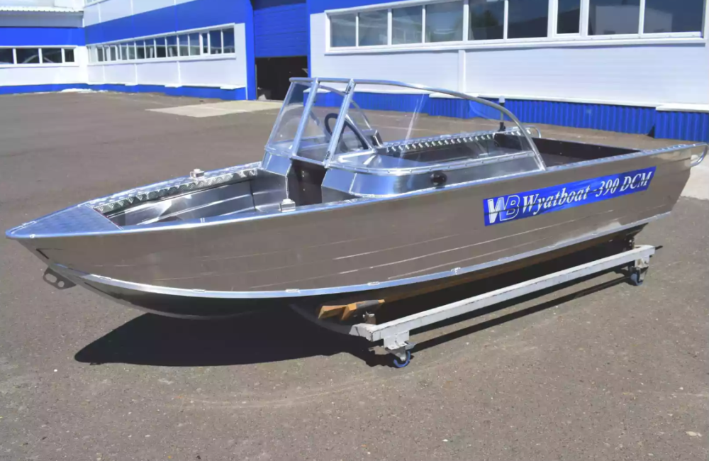 Алюминиевая лодка Wyatboat-390 DCM в Арзамасе