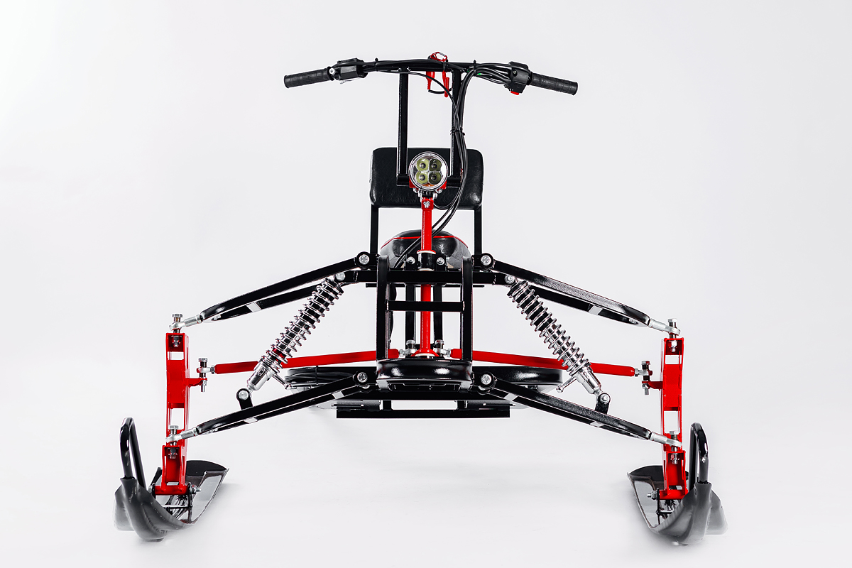 Лыжный модуль IKUDZO с подогревом ручек металлические лыжи в Арзамасе