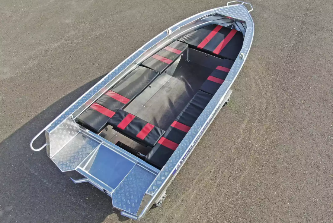 Алюминиевая лодка Wyatboat-390РМ увеличенный борт в Арзамасе
