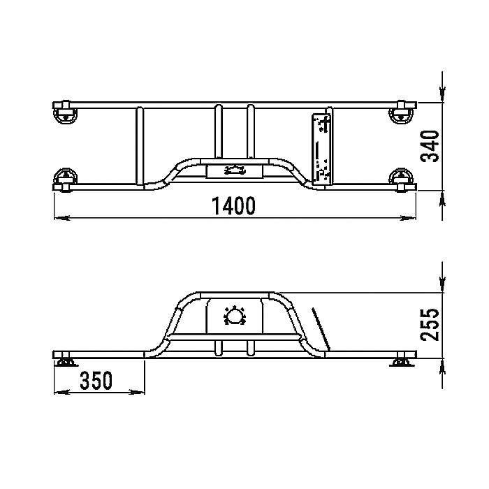 Стойка рулевая с бортовым креплением малая в Арзамасе