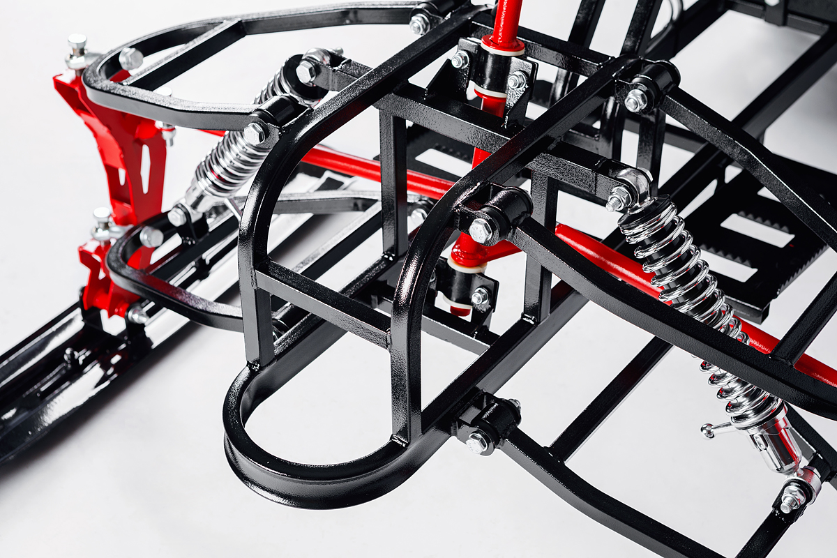 Лыжный модуль IKUDZO с подогревом ручек металлические лыжи в Арзамасе