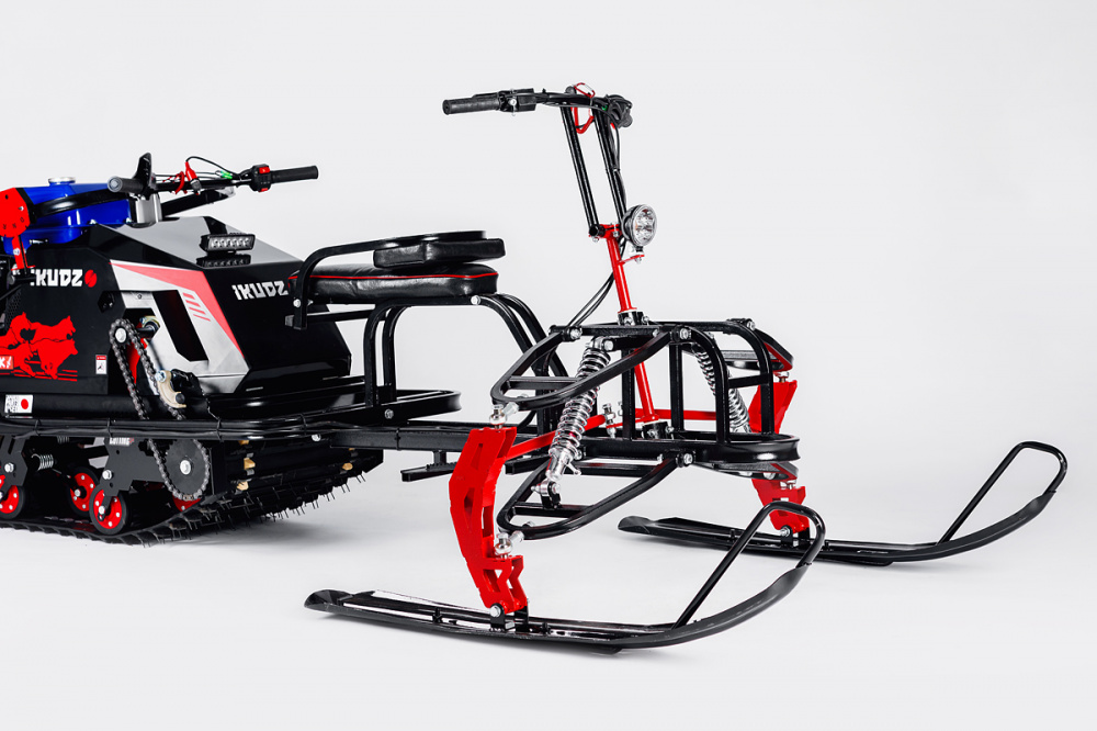 Лыжный модуль IKUDZO с подогревом ручек металлические лыжи в Арзамасе