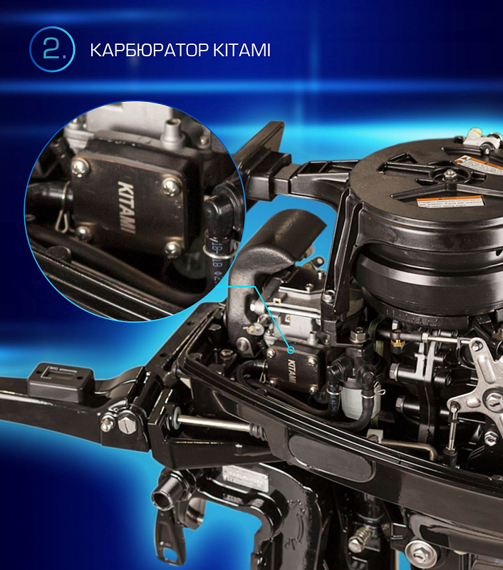 Лодочный мотор MARLIN PROLINE MP 9.9(20) AMHL FORCE в Арзамасе