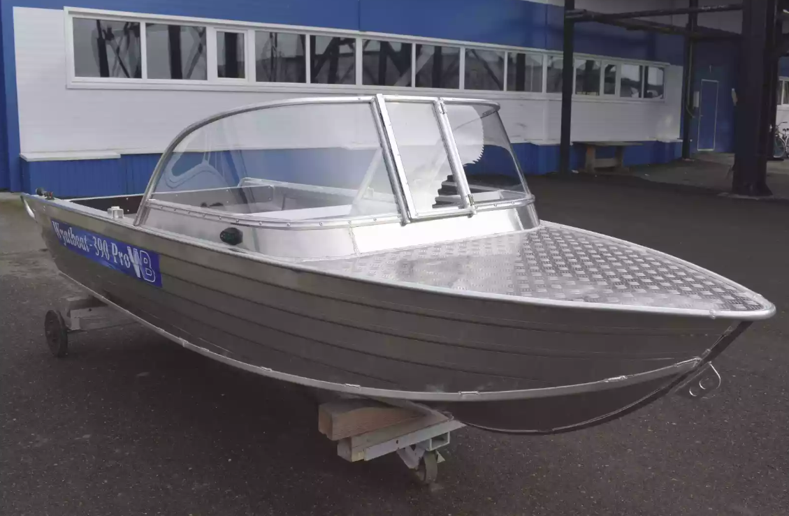 Алюминиевая лодка Wyatboat-390 Pro в Арзамасе