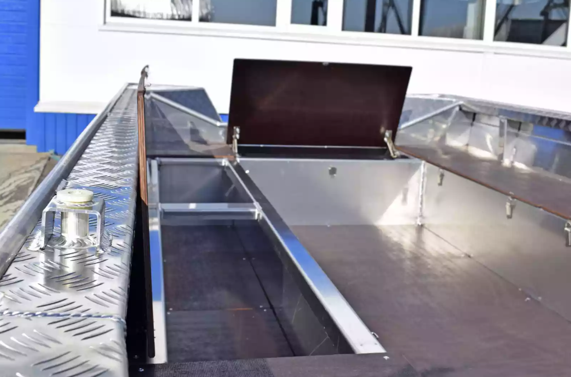 Алюминиевая лодка Wyatboat-490 Jonboat в Арзамасе