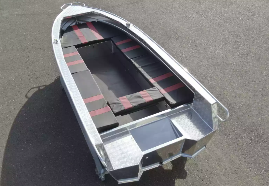 Алюминиевая лодка Wyatboat-390РМ увеличенный борт в Арзамасе