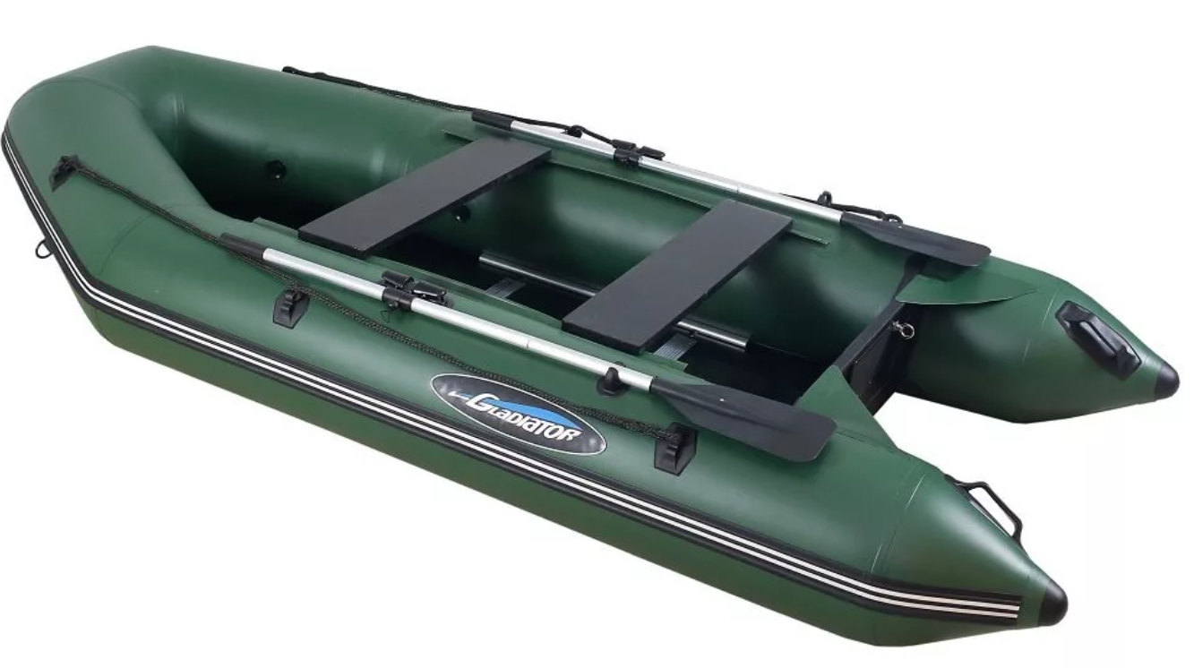 МОТОРНО-ГРЕБНАЯ ЛОДКА ПВХ GLADIATOR A 280 ТК С ФАНЕРНЫМ ДНОМ в Арзамасе