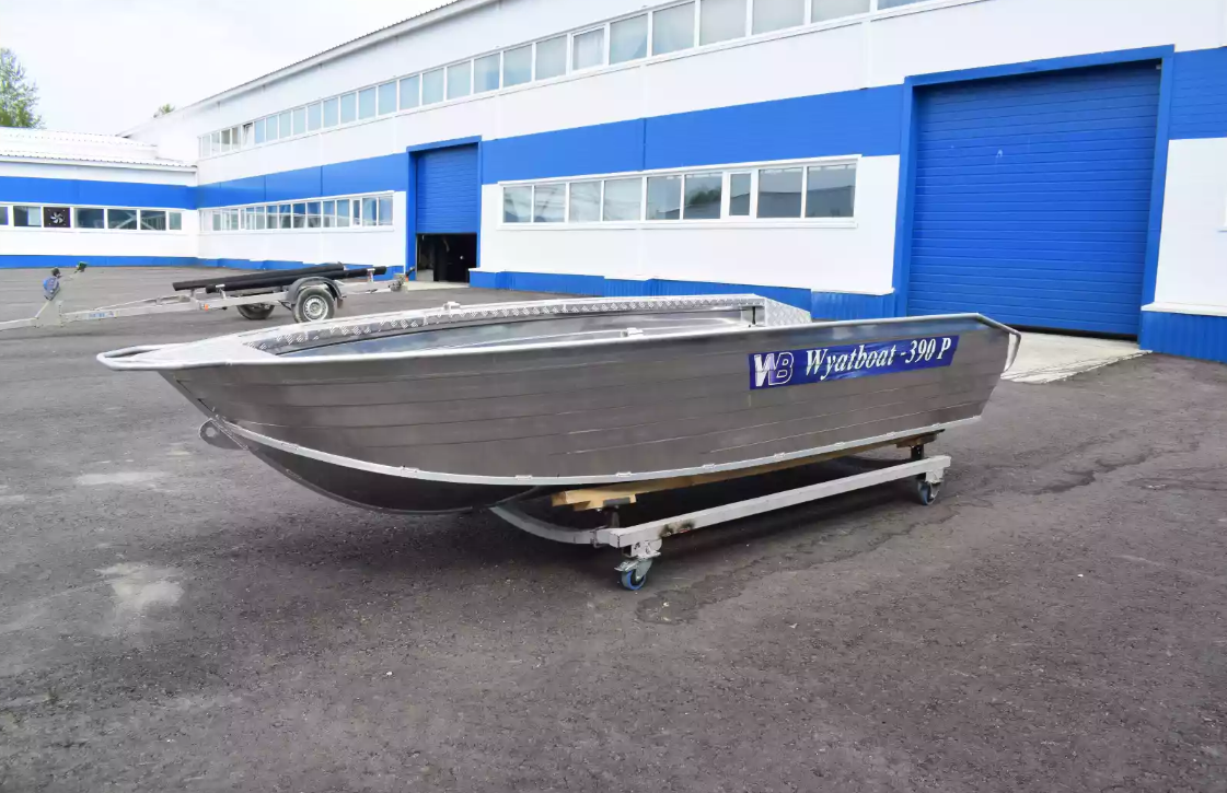 Алюминиевая лодка Wyatboat-390Р Увеличенный борт в Арзамасе