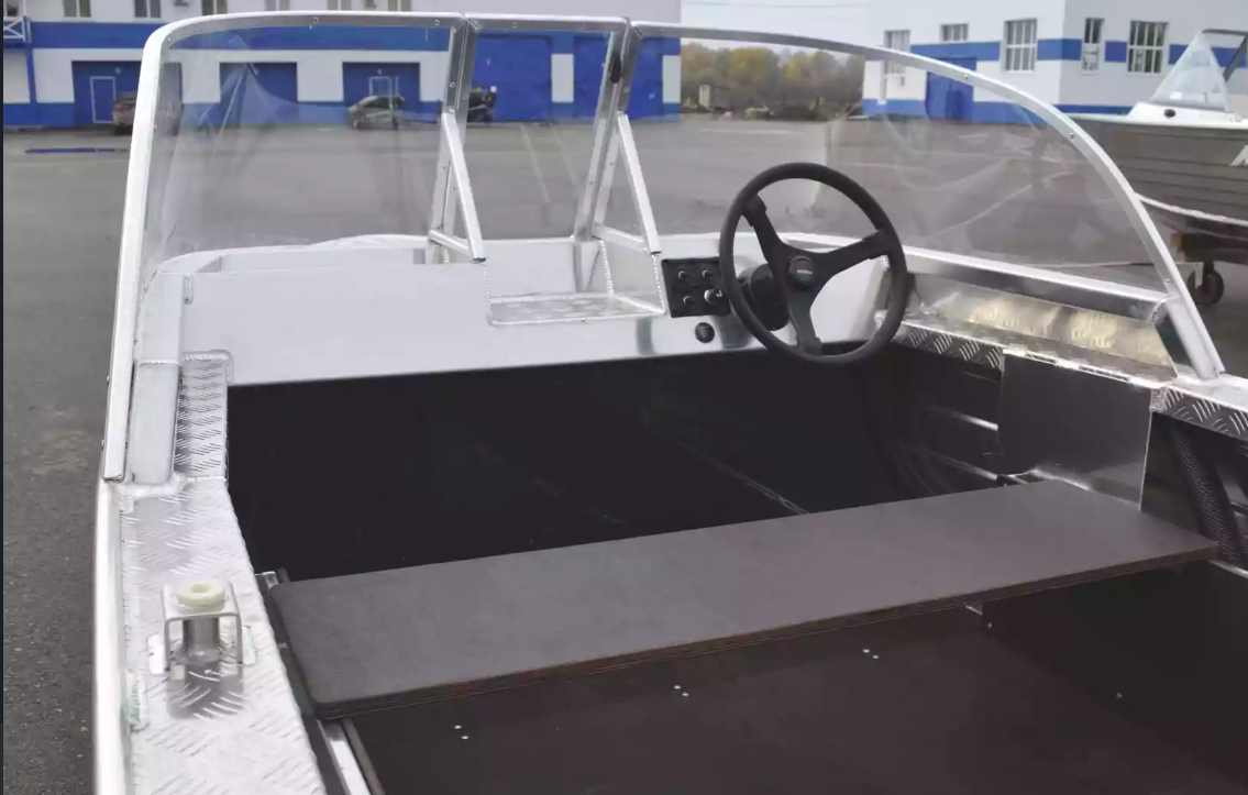 Алюминиевая лодка Wyatboat-390 Pro в Арзамасе