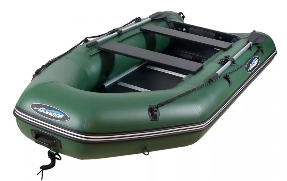 МОТОРНО-ГРЕБНАЯ ЛОДКА ПВХ GLADIATOR A 320 ТК С ФАНЕРНЫМ ПОЛОМ в Арзамасе