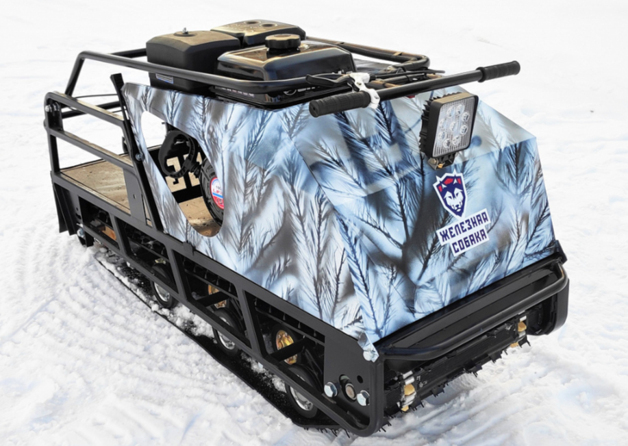Мотобуксировщик Irondog (Железная собака) M500 9 Камуфляж Охотник в Арзамасе