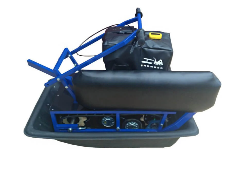 Мини-мотобуксировщик Альбатрос-М с фарой в Арзамасе