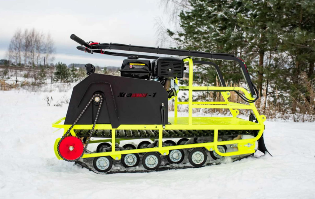 Мотобуксировщик Бурлак ХОЗЯИН-1 (капот металл) в Арзамасе