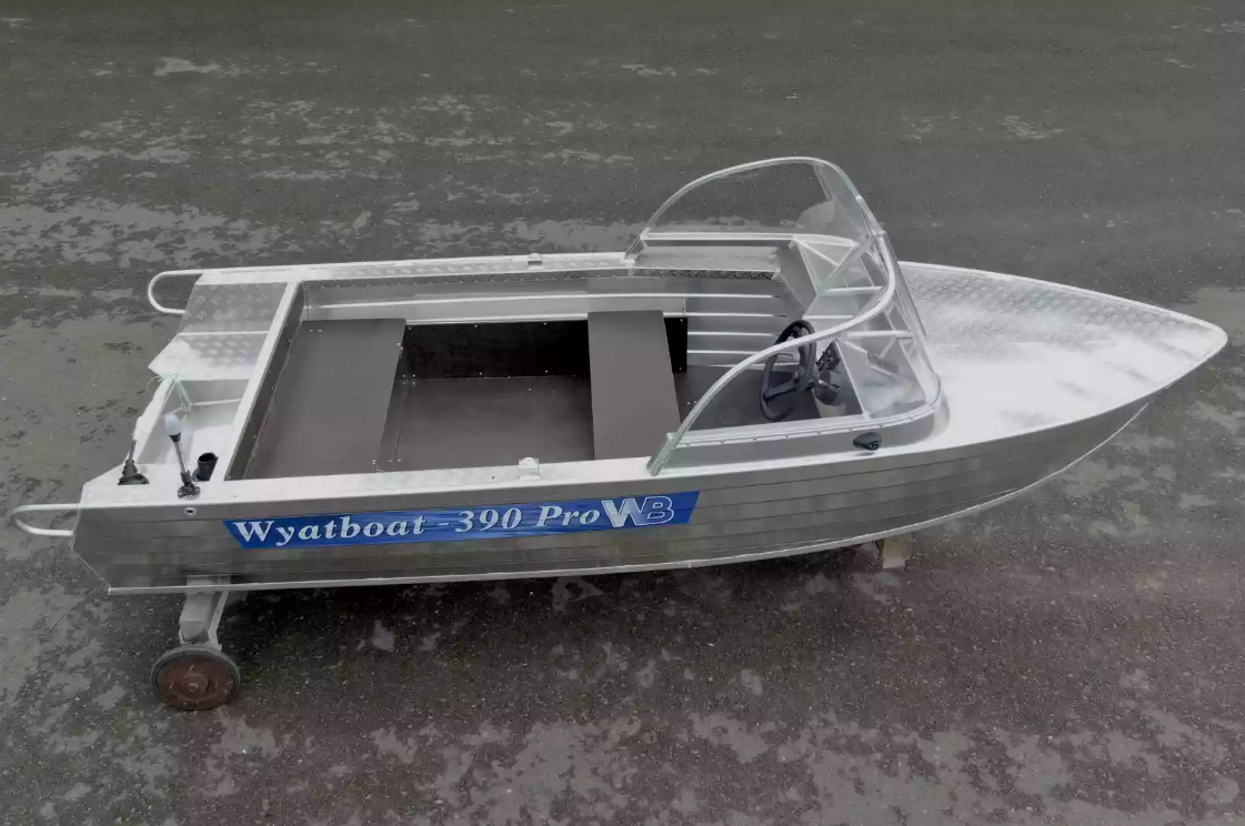 Алюминиевая лодка Wyatboat-390 Pro в Арзамасе