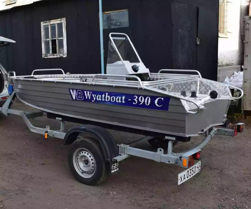 Алюминиевая лодка Wyatboat-390 C в Арзамасе