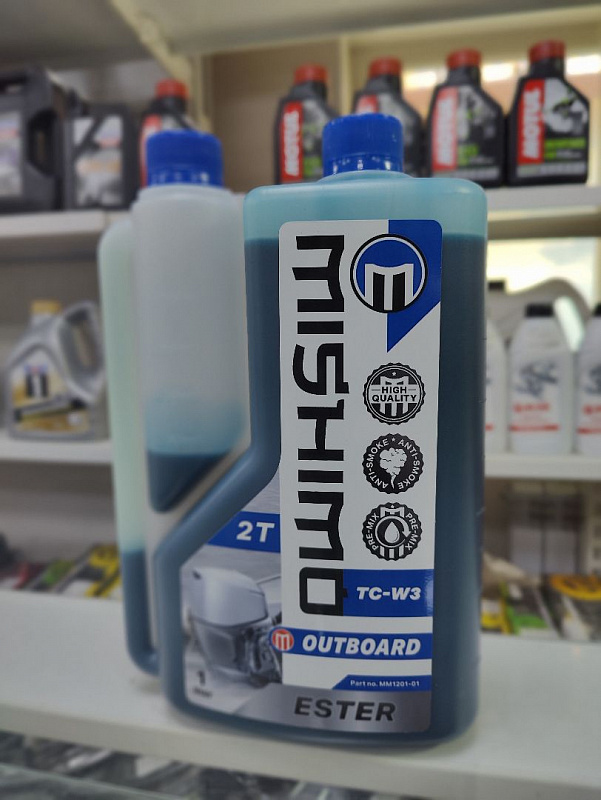 Масло MISHIMO 2T OUTBOARD (ESTER) полусинтетика 1 л в Арзамасе