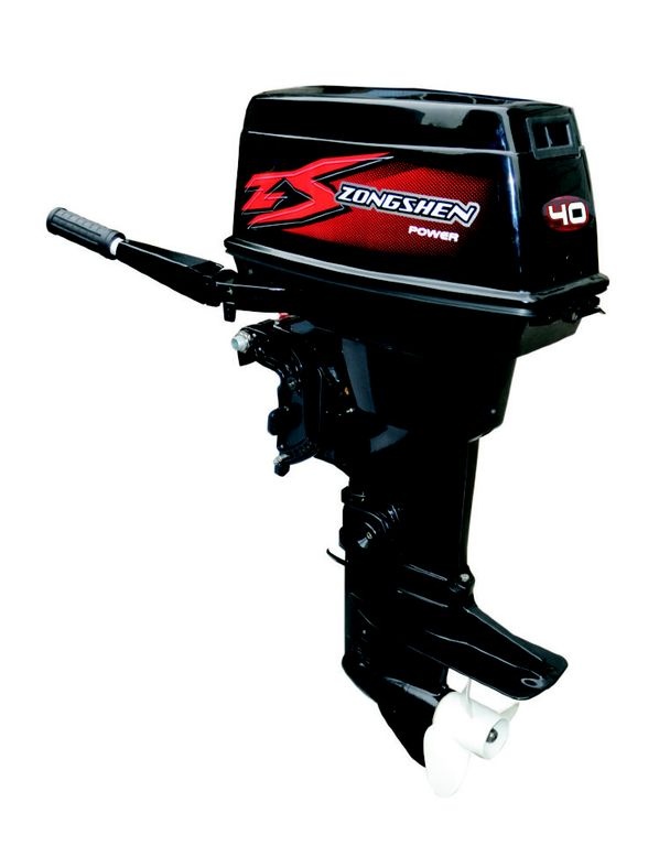 Лодочный мотор Zongshen T40 (+руль+пульт) в Арзамасе
