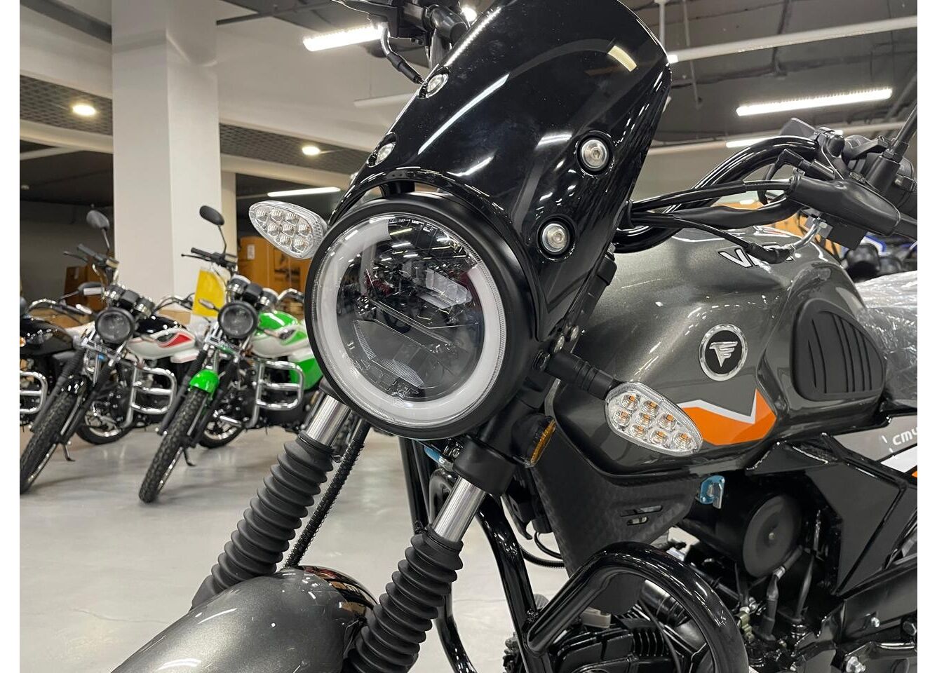 Мопед VMC NOVA 49сс (125сс) Led Full, дисковый тормоз, RKB RATO с баланс. валом, сигнализация в Арзамасе