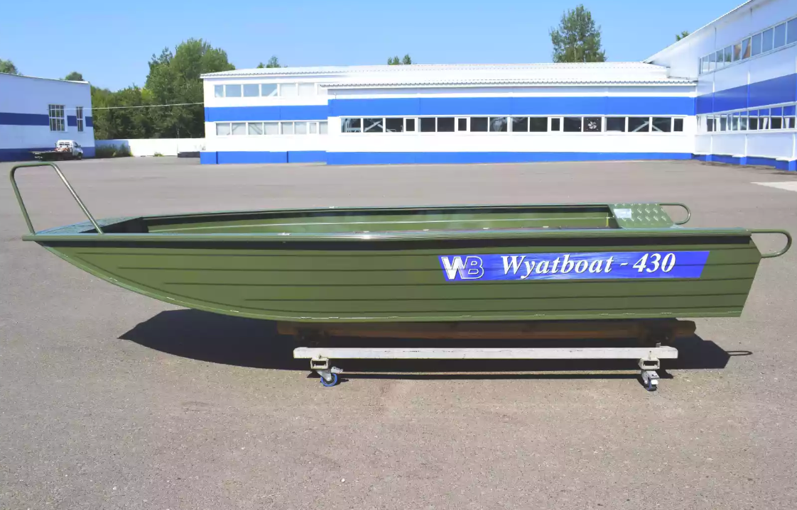 Алюминиевая лодка  Wyatboat-430 Master Fish в Арзамасе