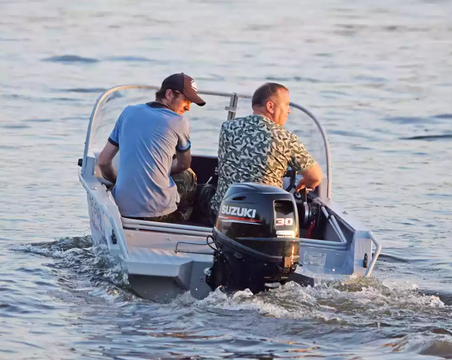 Алюминиевая лодка Wyatboat-390 DCM в Арзамасе