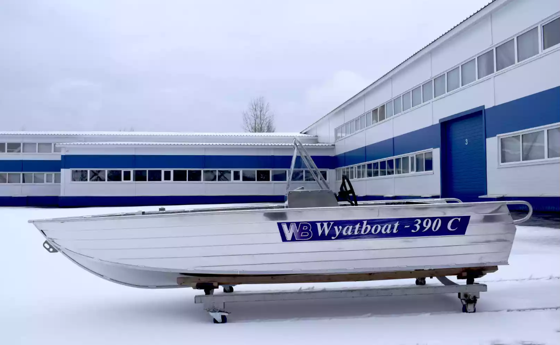 Алюминиевая лодка Wyatboat-390 C в Арзамасе