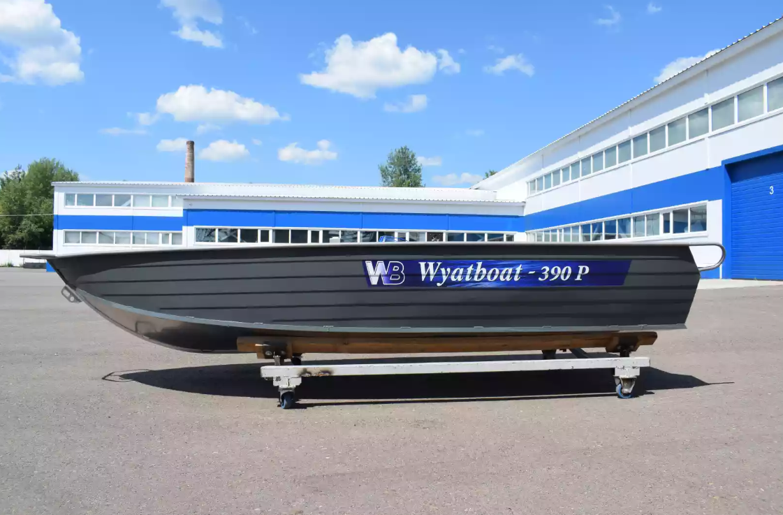 Алюминиевая лодка Wyatboat-390Р Fish в Арзамасе