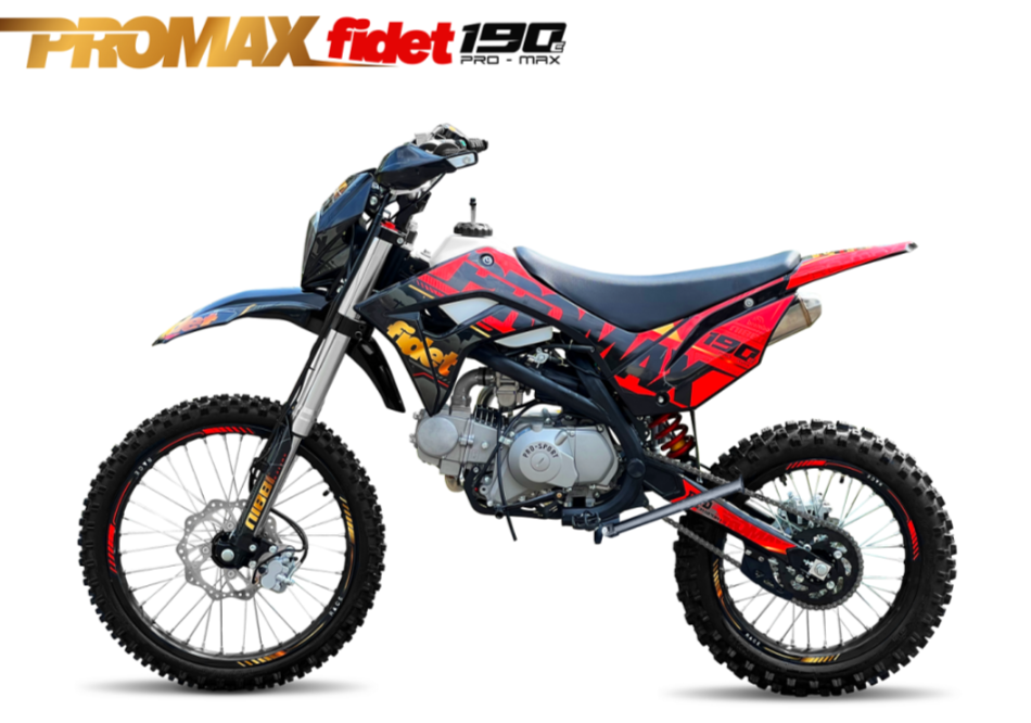 Мотоцикл (питбайк) PROMAX FIDET (ФАЙДЕТ) 190E MAX PRO LUX 19/16 в Арзамасе