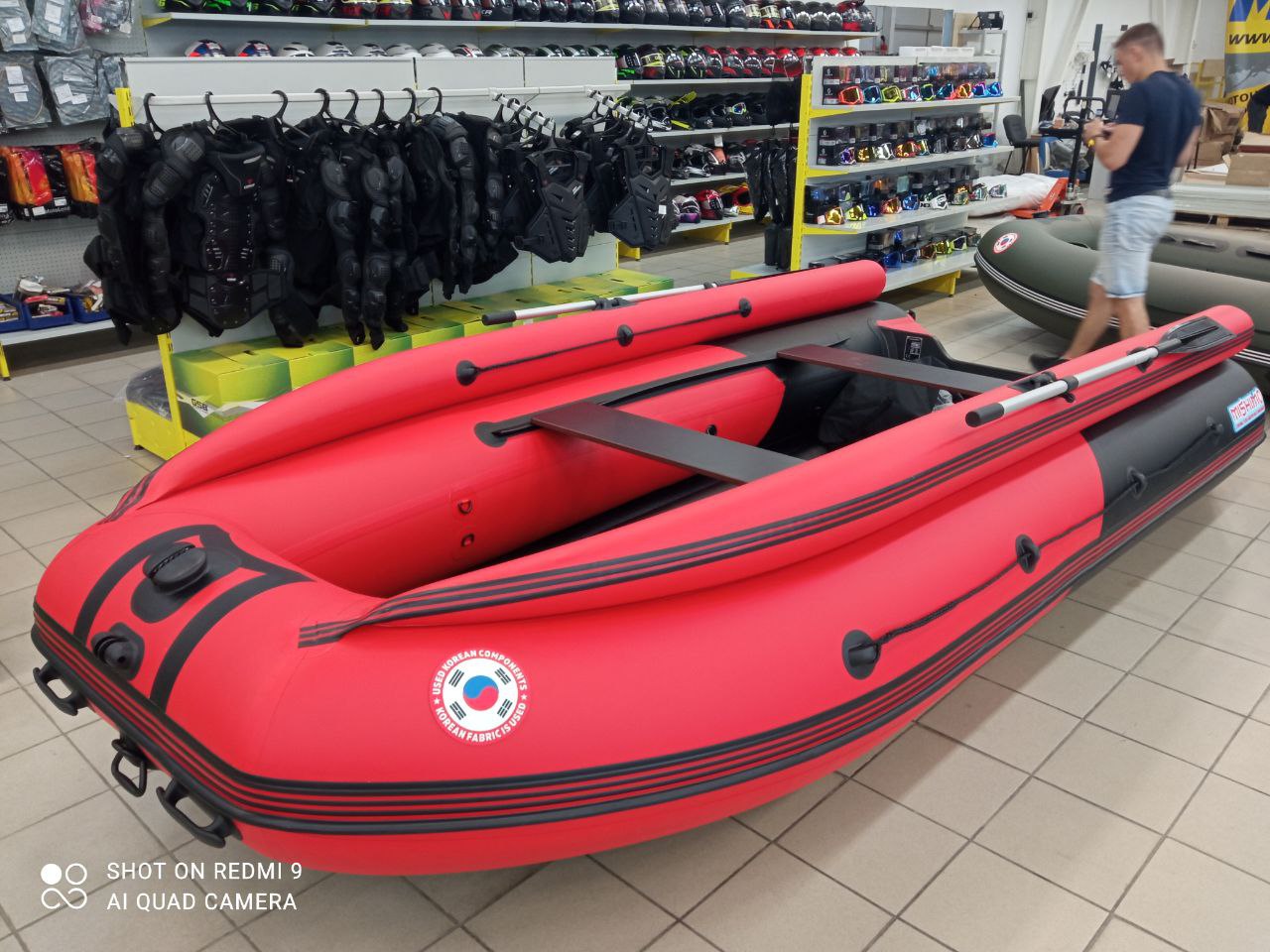 Лодка MISHIMO RIVER FJET PRO 400 под водомет в Арзамасе