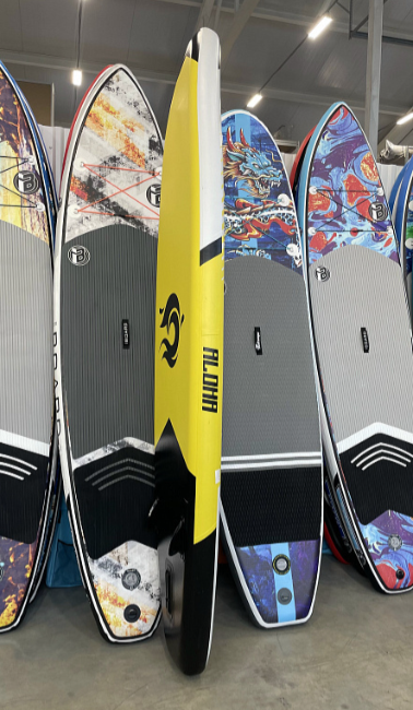 SUP ДОСКА-КАЯК 2 В 1 RAIDEX ALOHA YELLO 10.6’ (320СМ) в Арзамасе