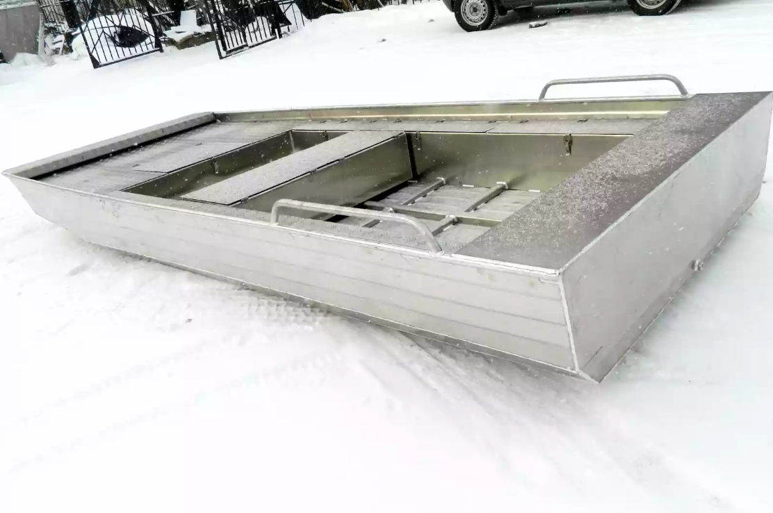 Алюминиевая лодка Wyatboat-390 Jonboat в Арзамасе