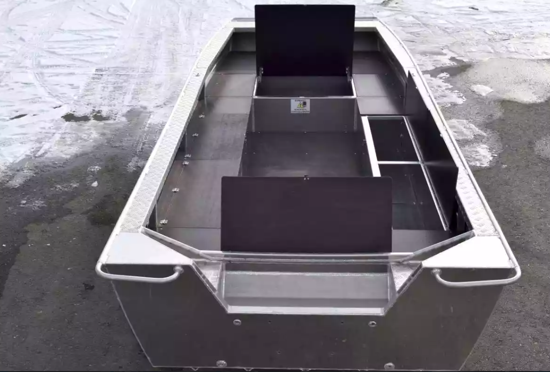 Алюминиевая лодка Wyatboat-490 Jonboat в Арзамасе