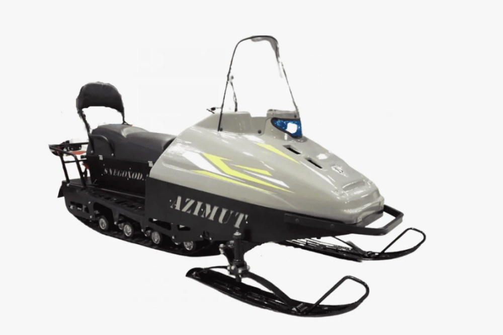 Миниснегоход Бурлак Азимут 24 л.с. , эл.запуск, реверс, тормоз гидравл, капот серый в Арзамасе