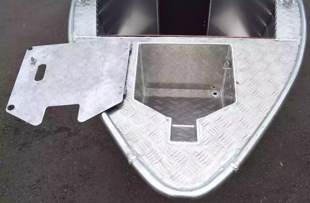Алюминиевая лодка Wyatboat-390 DCM Увеличенный борт в Арзамасе