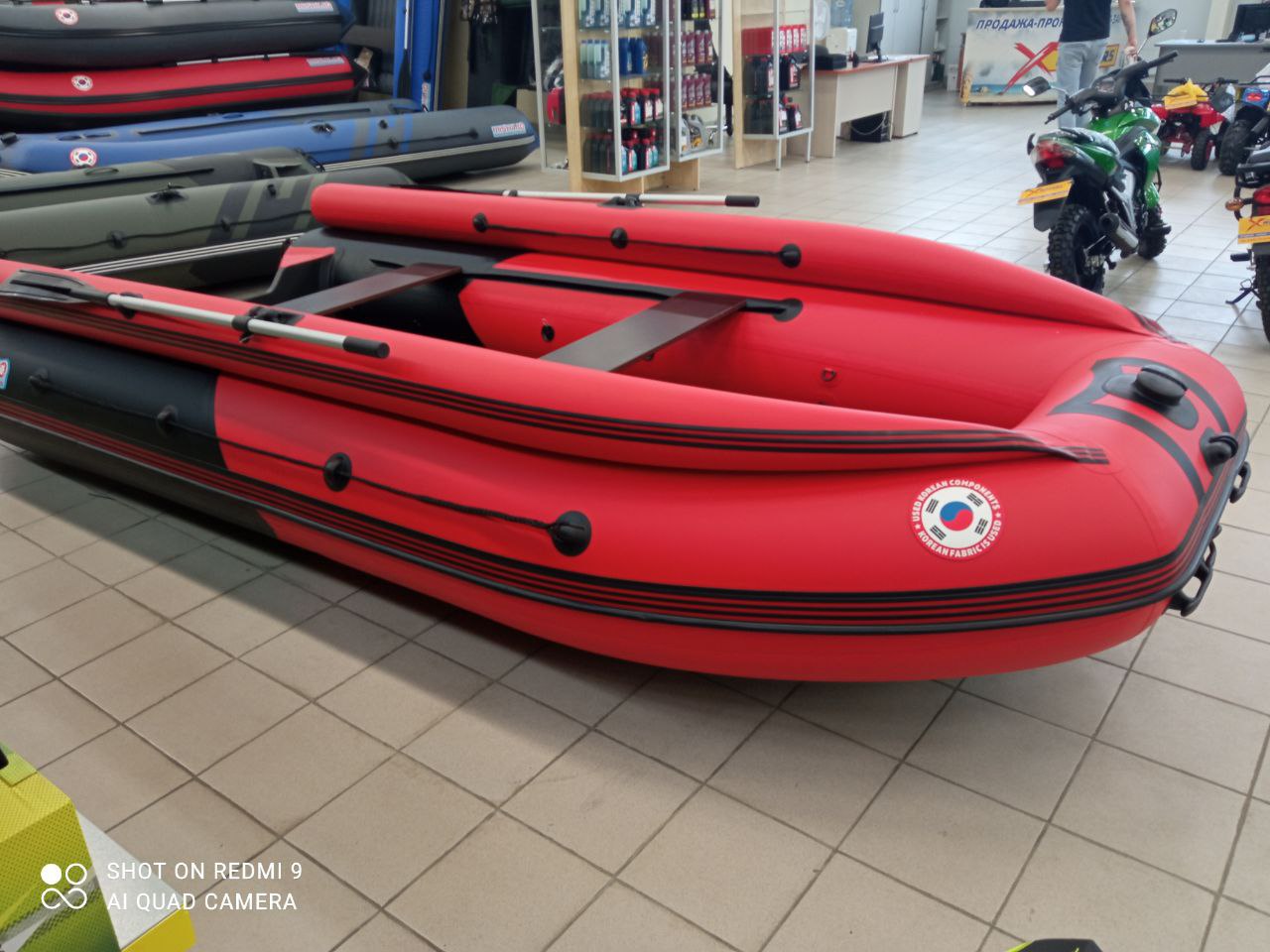 Лодка MISHIMO RIVER FJET PRO 400 под водомет в Арзамасе