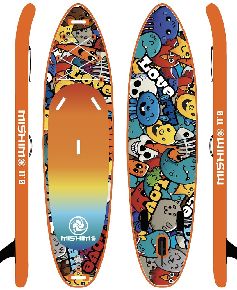 SUP (САП) Доска MISHIMO CRAZY-LINE 9.5’ (305см) в Арзамасе
