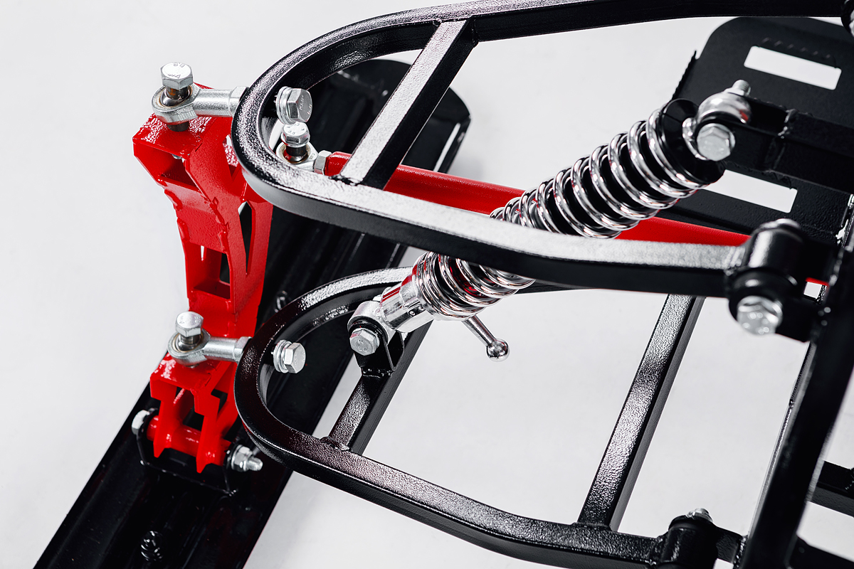 Лыжный модуль IKUDZO с подогревом ручек металлические лыжи в Арзамасе