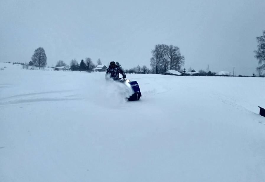 Мотобуксировщик Альбатрос-XLV 15 тележки, 1450 мм в Арзамасе