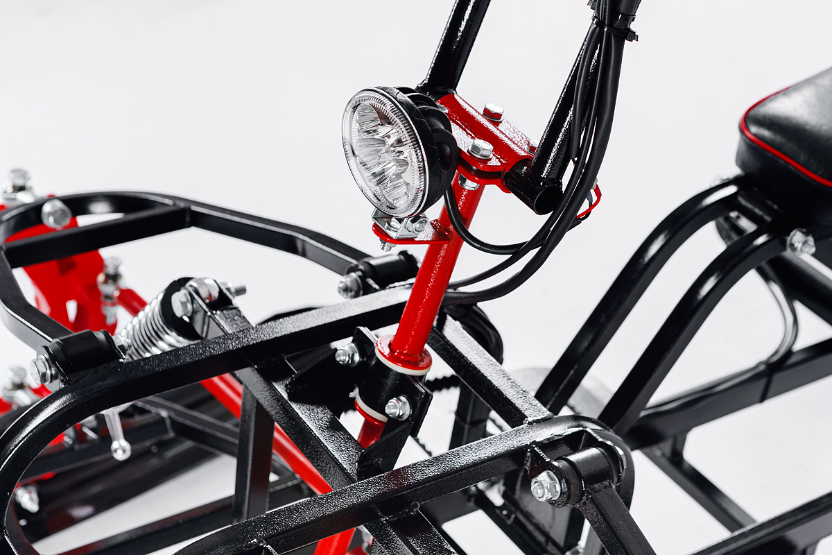 Лыжный модуль IKUDZO с подогревом ручек металлические лыжи в Арзамасе