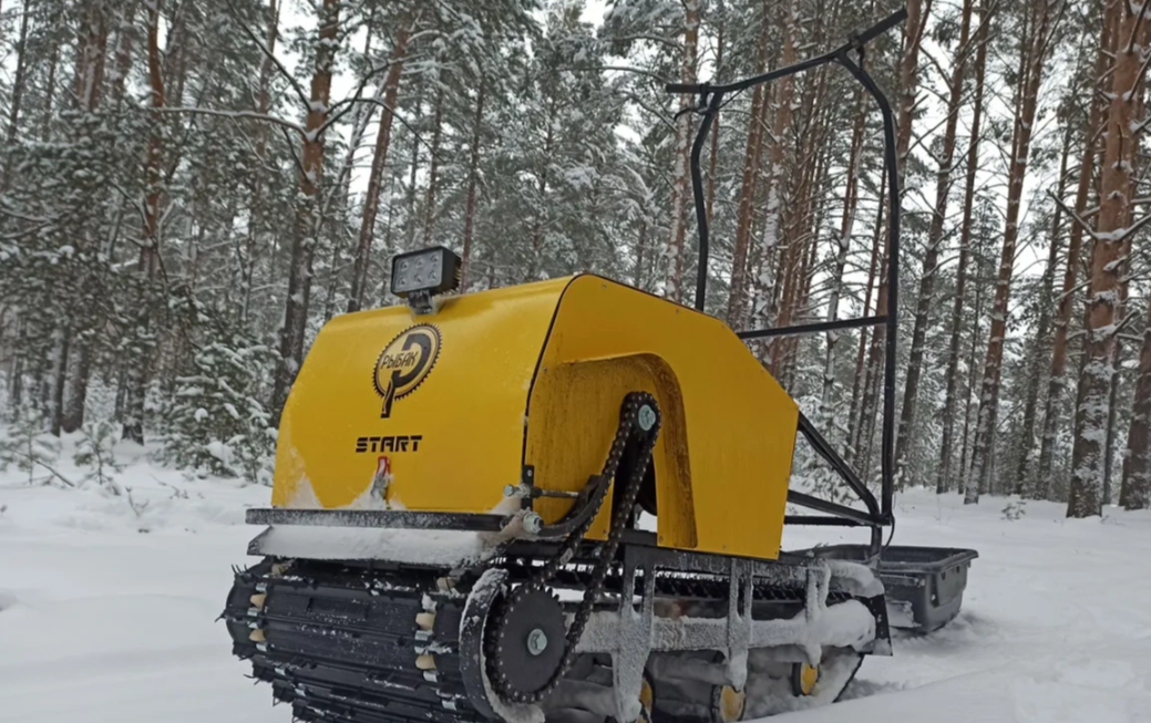 Мотобуксировщик РЫБАК СТАРТ Lifan 15 л.с. (металлический капот) в Арзамасе