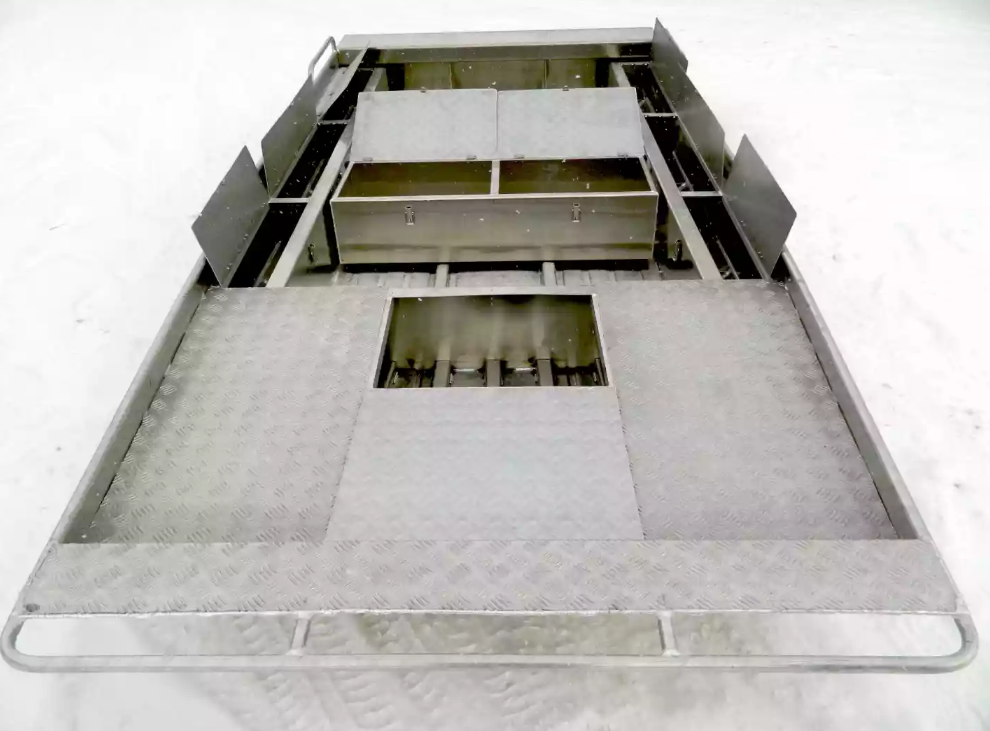 Алюминиевая лодка Wyatboat-390 Jonboat в Арзамасе