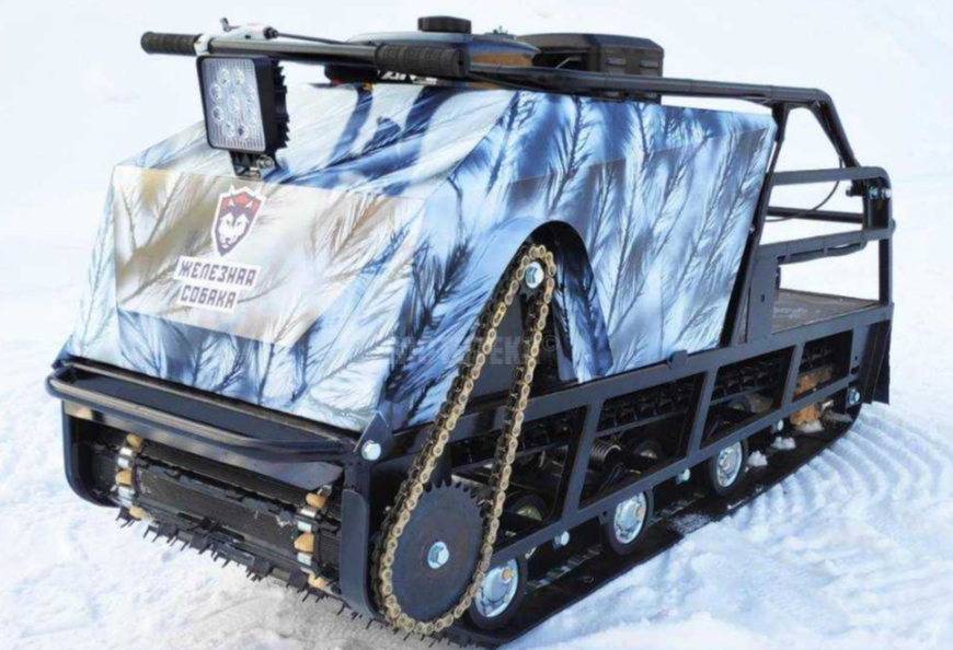 Мотобуксировщик Irondog (Железная собака) M500 9 Камуфляж Охотник в Арзамасе