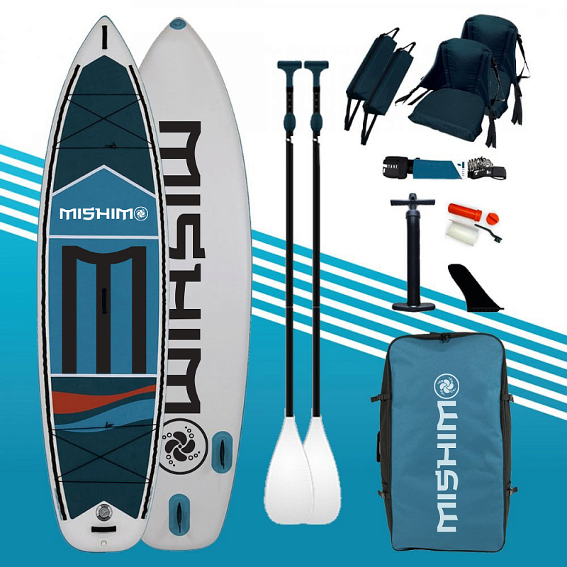 SUP (САП) Доска MISHIMO BIG-SPORT 12.6 в Арзамасе