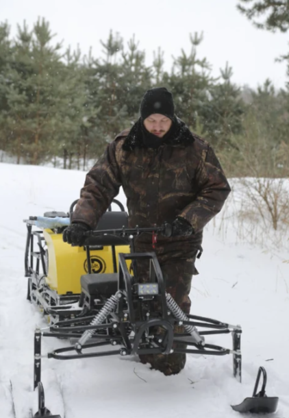 Мотобуксировщик РЫБАК PK 9 л.с. (короткая база 1230мм) в Арзамасе