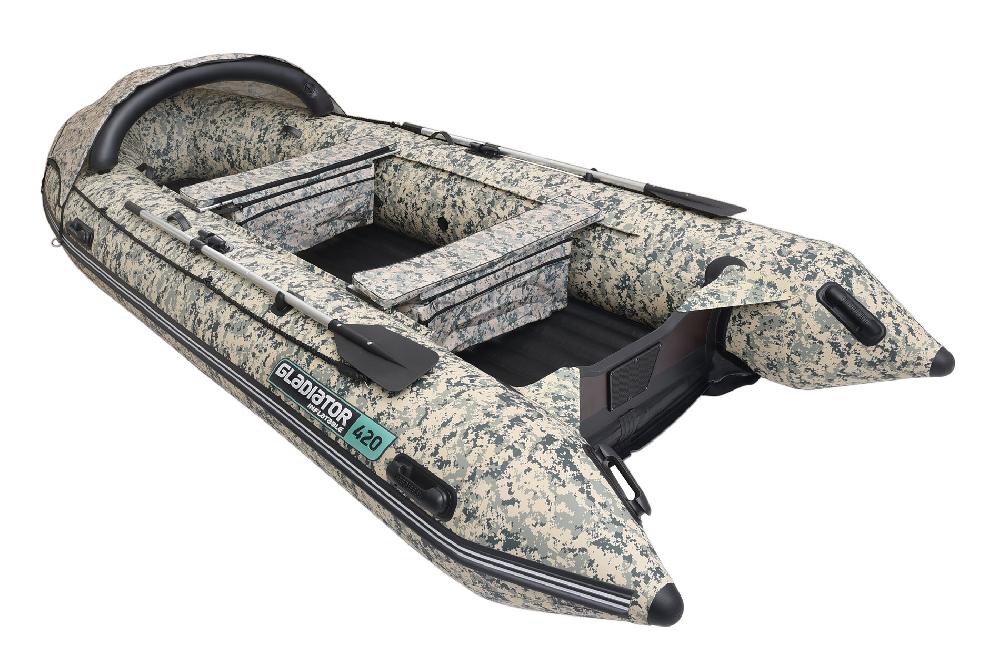 НАДУВНАЯ ЛОДКА GLADIATOR E450PRO в Арзамасе