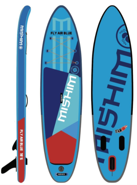 SUP (САП) Доска MISHIMO FLY AIR BLUE 10,8’ (330см) в Арзамасе