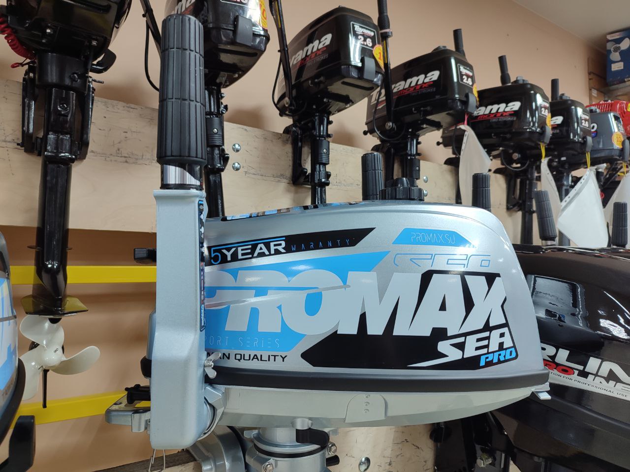 Лодочный мотор PROMAX SP5FHS (внешний бак 12 л) в Арзамасе