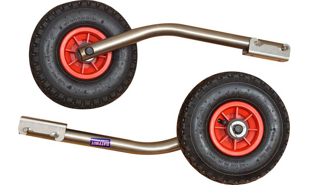 Транцевые колеса модульные удлиненные из нержавеющей стали в Арзамасе