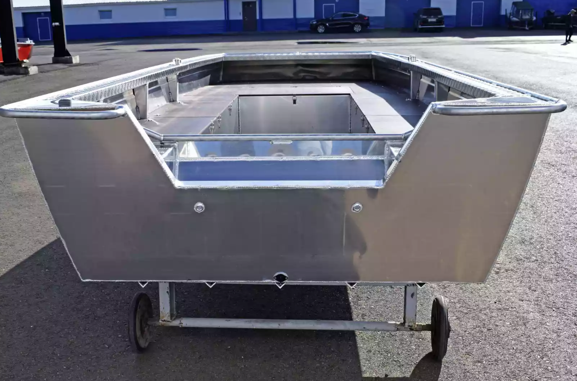 Алюминиевая лодка Wyatboat-490 Jonboat в Арзамасе