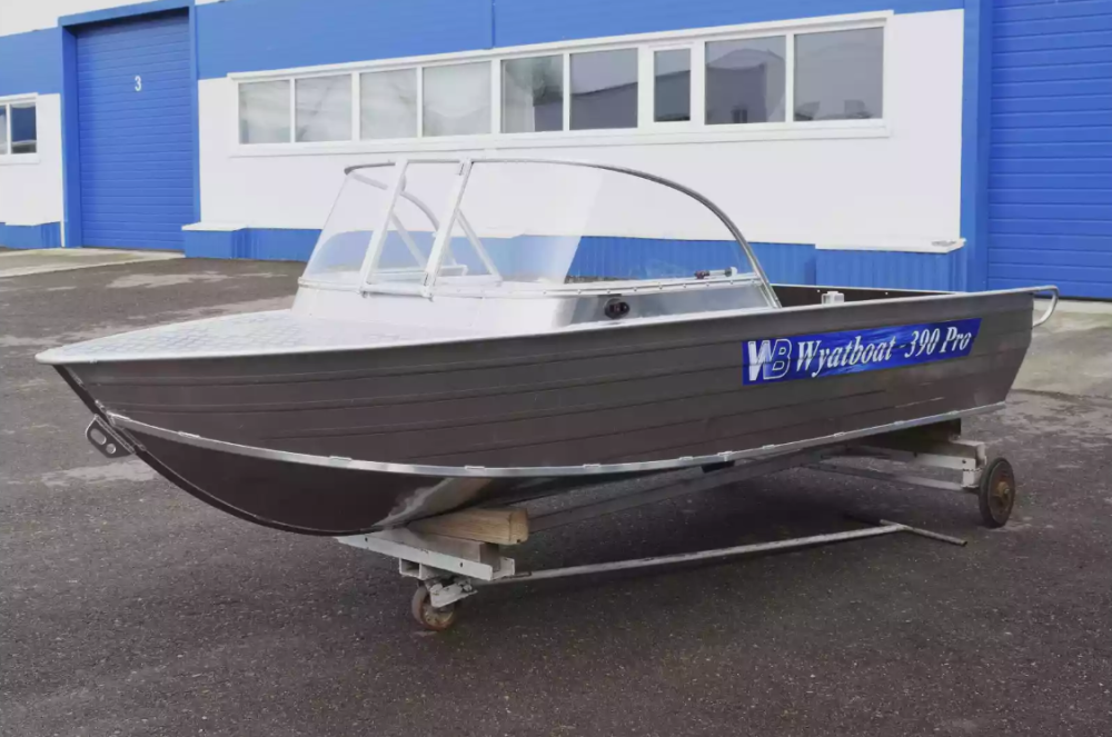 Алюминиевая лодка Wyatboat-390 Pro в Арзамасе