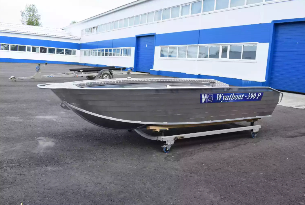 Алюминиевая лодка Wyatboat-390Р Увеличенный борт в Арзамасе